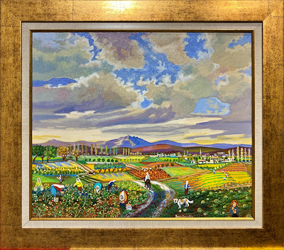 Yavuz Saraçoğlu imzalı tablo — Akrilik Boya, 50×60 cm, 8.500 TL müzayede satışı