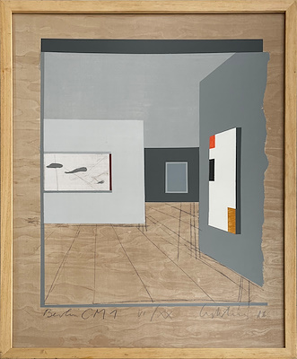 Ben Willikens imzalı tablo — Serigrafi, 90×70 cm, 8.000 TL müzayede satışı
