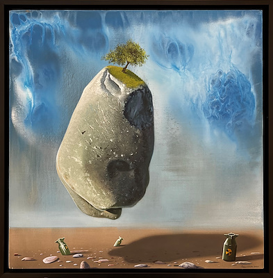 Adem Kipçak imzalı tablo — Akrilik Boya, 50×50 cm, 37.500 TL müzayede satışı