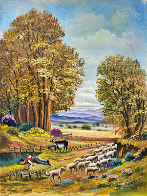 Halil Akkurt imzalı tablo — Yağlı Boya, 80×60 cm, 7.500 TL müzayede satışı