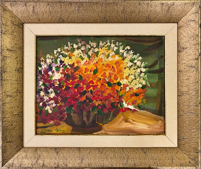 Münire Özbey imzalı tablo — Yağlı Boya, 70×30 cm, 5.500 TL müzayede satışı