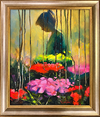 Başak Doğan imzalı tablo — Karışık Teknik, 55×45 cm, 3.500 TL müzayede satışı