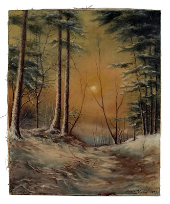 Halit Yukay imzalı tablo — Yağlı Boya, 50×40 cm, 921 TL müzayede satışı