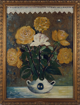 Hayrünnisa Yazgı imzalı tablo — Yağlı Boya, 68×48 cm, 43.755 TL müzayede satışı
