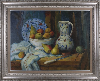 Vagıf İbrahim imzalı tablo — Yağlı Boya, 60×80 cm, 17.272 TL müzayede satışı