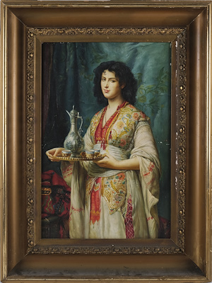 Leon Comerre imzalı tablo — Yağlı Boya, 52×35 cm, 103.630 TL müzayede satışı