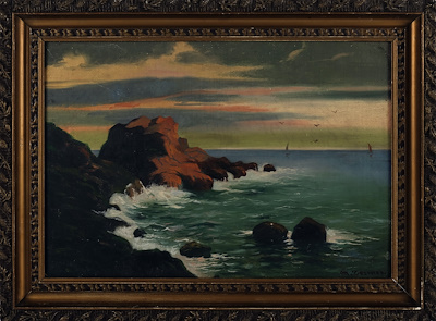 M.zozihek Deniz imzalı tablo — Yağlı Boya, 30×45 cm, 737 TL müzayede satışı