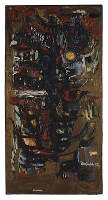 Hayrünnisa Yazgı imzalı tablo — Yağlı Boya, 50×100 cm, 46.058 TL müzayede satışı