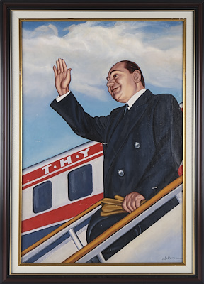 Selahattin Uzmen imzalı tablo — Yağlı Boya, 67×47 cm, 13.512 TL müzayede satışı