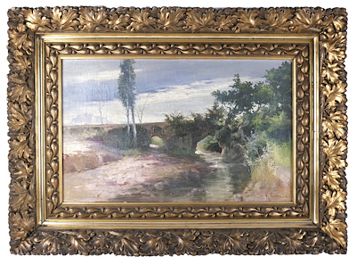 Kosmas Stathis imzalı tablo — Yağlı Boya, 47×67 cm, 83.529 TL müzayede satışı