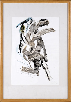 Muhammet Şengöz imzalı tablo — Karışık Teknik, 35×25 cm, 786 TL müzayede satışı