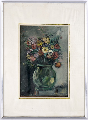 Atilla Tos imzalı tablo — Yağlı Boya, 17×26 cm, 3.194 TL müzayede satışı
