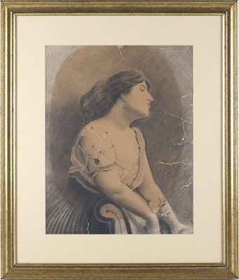 Osmanlı imzalı tablo — 36×28 cm, 5.405 TL müzayede satışı
