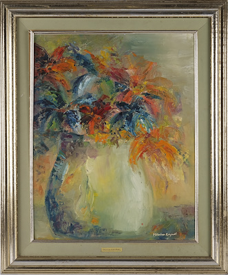 Münire Kayral imzalı tablo — Yağlı Boya, 50×40 cm, 1.278 TL müzayede satışı