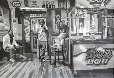 Gözde Fener imzalı tablo — Akrilik Boya, 35×50 cm, 4.250 TL müzayede satışı