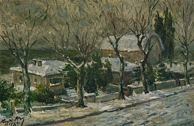 Hayri Arı imzalı tablo — Yağlı Boya, 39×60 cm, 30.000 TL müzayede satışı