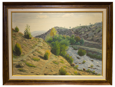 Yağlı Boya imzalı tablo — Yağlı Boya, 85×64 cm, 10.000 TL müzayede satışı