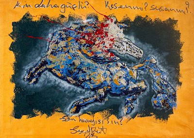 Seyed Davoud imzalı tablo — Yağlı Boya, 80×100 cm, 7.500 TL müzayede satışı