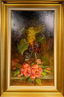 Rıza Kerimi imzalı tablo — Yağlı Boya, 42×27 cm, 2.750 TL müzayede satışı