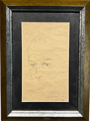 Zahir Güvemli imzalı tablo — 25×13 cm, 1.200 TL müzayede satışı