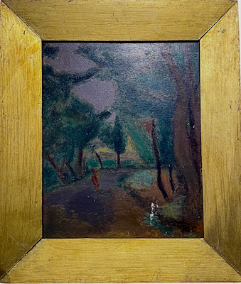 Eliza Day imzalı tablo — Yağlı Boya, 31×26 cm, 3.000 TL müzayede satışı