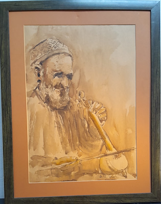 Cemal Toy imzalı tablo — Sulu Boya, 48×35 cm, 4.250 TL müzayede satışı