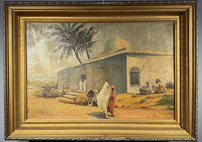 Pieter Hooch imzalı tablo — Yağlı Boya, 73×49 cm, 12.000 TL müzayede satışı