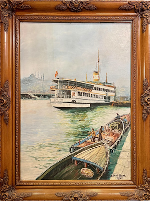 Şükrü Azak imzalı tablo — Yağlı Boya, 50×67 cm, 5.500 TL müzayede satışı