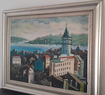 Jozef Fani imzalı tablo — Yağlı Boya, 60×60 cm, 2.750 TL müzayede satışı