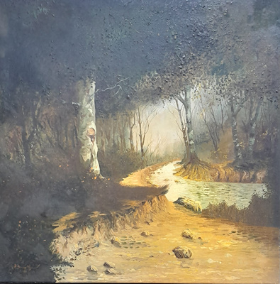 Haydar Besim Aydar imzalı tablo — Yağlı Boya, 65×63 cm, 10.000 TL müzayede satışı
