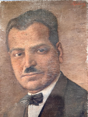 Aprilian imzalı tablo — Yağlı Boya, 35×24 cm, 25.000 TL müzayede satışı