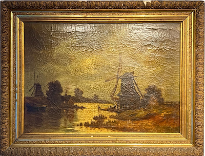 Norman Frenkian imzalı tablo — Yağlı Boya, 45×65 cm, 5.500 TL müzayede satışı