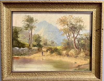 Seyfi imzalı tablo — Yağlı Boya, 30×40 cm, 5.000 TL müzayede satışı