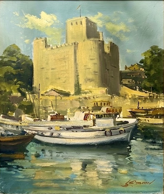 Sebahattin Camcıoğlu imzalı tablo — Yağlı Boya, 60×50 cm, 6.500 TL müzayede satışı
