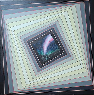 Banu Taşkent imzalı tablo — Akrilik Boya, 80×80 cm, 5.000 TL müzayede satışı