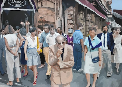 Gözde Fener imzalı tablo — Akrilik Boya, 29.5×42 cm, 2.750 TL müzayede satışı
