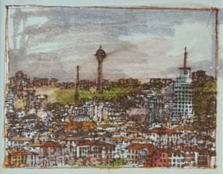 Marek Brzozowski imzalı tablo — Karışık Teknik, 15×20 cm, 2.250 TL müzayede satışı