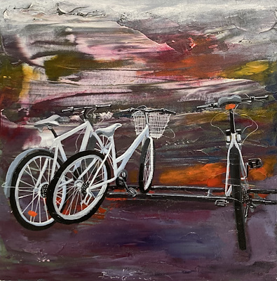 Burak Erim imzalı tablo — Akrilik Boya, 40×40 cm, 2.250 TL müzayede satışı
