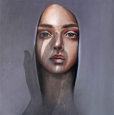 Yasemin Uzun imzalı tablo — Akrilik Boya, 25×25 cm, 700 TL müzayede satışı