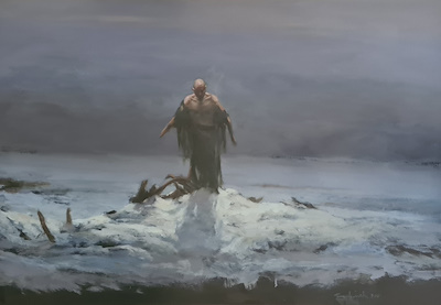 Soner Çakmak imzalı tablo — Yağlı Boya, 66×96 cm, 7.000 TL müzayede satışı