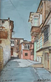 Marek Brzozowski imzalı tablo — Karışık Teknik, 15×10 cm, 3.750 TL müzayede satışı