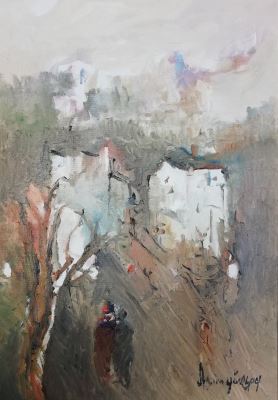 Asım Yücesoy imzalı tablo — Yağlı Boya, 50×35 cm, 1.250 TL müzayede satışı
