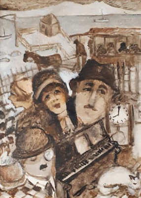 İsmet Birsel imzalı tablo — Yağlı Boya, 40×40 cm, 16.000 TL müzayede satışı