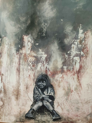 Ayşegül Çeray imzalı tablo — Yağlı Boya, 80×100 cm, 2.500 TL müzayede satışı
