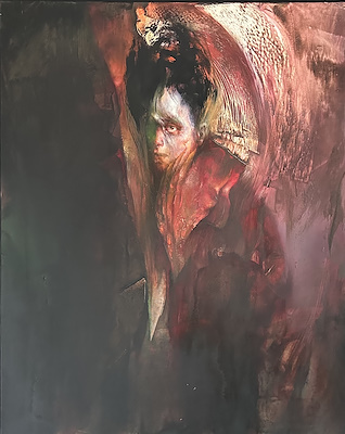 Serdar Leblebici imzalı tablo — Yağlı Boya, 150×120 cm, 75.000 TL müzayede satışı