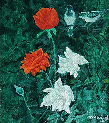 Nevzat Akoral imzalı tablo — Yağlı Boya, 30×25 cm, 19.000 TL müzayede satışı