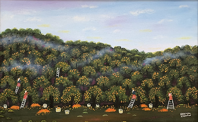 Selçuk Şahin imzalı tablo — Yağlı Boya, 45×70 cm, 14.000 TL müzayede satışı