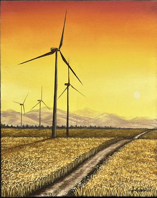 Ufuk Atilla imzalı tablo — Yağlı Boya, 50×40 cm, 19.000 TL müzayede satışı