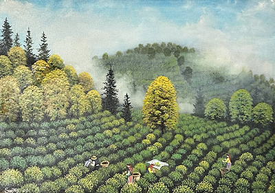 Hüseyin Sartaş imzalı tablo — Yağlı Boya, 50×70 cm, 40.000 TL müzayede satışı