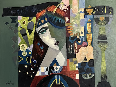 Haluk Evitan imzalı tablo — Yağlı Boya, 60×80 cm, 30.000 TL müzayede satışı